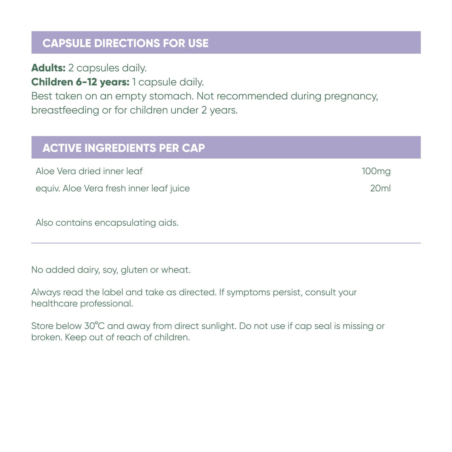 Biogenic Aloe Vera Capsules - Image 3
