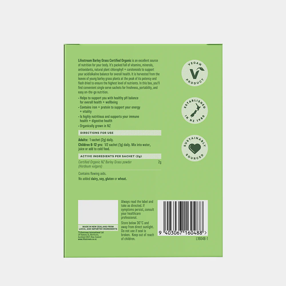 Barley Grass Certified Organic - Image 17